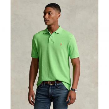 Herren Slim Fit Poloshirt mit Label-Stickerei