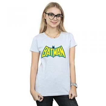 Retro Batman Graphic T-Shirt – Women’s Grey