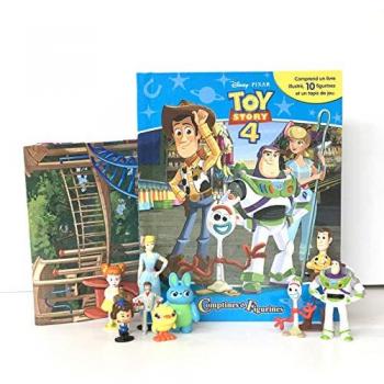 Phidal Pixar Disney Toy Story 4 Comptines et Figurines, Français, Multicolore