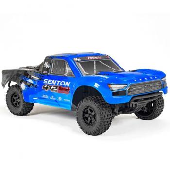 Arrma Senton Boost Mega Blue Electric 1/10 Scale Stadium Car with Battery Charger