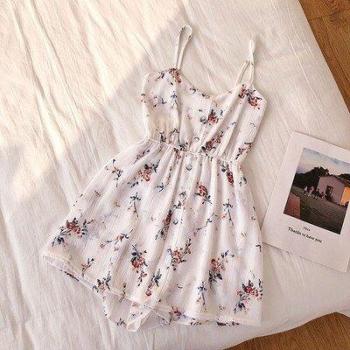 Mono Ajustado Floral Fem