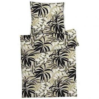 Jungle Mikrofaser-Seersucker Bettwäsche 2tlg Set
