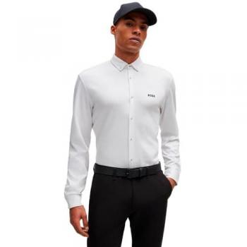 Boss B_Motion Hemd 50523317 Weiß Regular Fit
