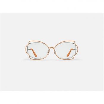 Marni Route Of The Sun Optische Herrenbrille RMZ 56mm Silber Orange