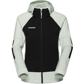 Mammut Massone ML Women's Lightweight Climb Jacket, Silver Sage/Black