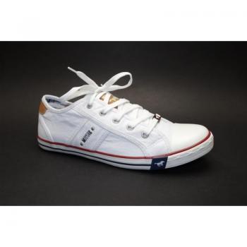 MUSTANG Damen Sneaker 1099-302-1, Weiß, Größe 42