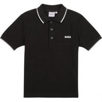 Polo de Manga Corta BOSS Kids – Tejido Natural