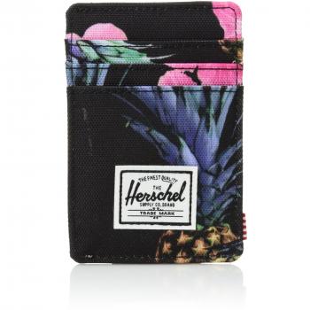 Herschel Credit Card Case Raven 3KK RFID – L, Polyester