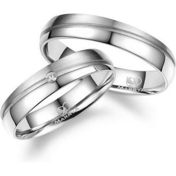 MARRYA Damenring Trauring aus Sterlingsilber