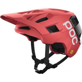 Casco POC Axion Race MIPS rojo negro, talla M-L
