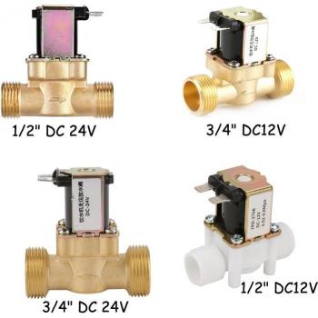 DC12V/24V G1/2 G3/4 Electric Water Control Valve