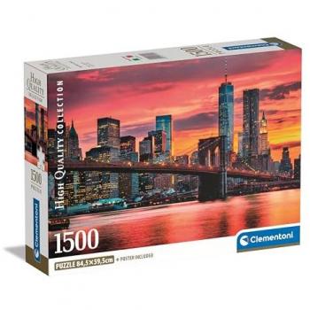 Pussel Clementoni East River at Dusk 1500 bitar