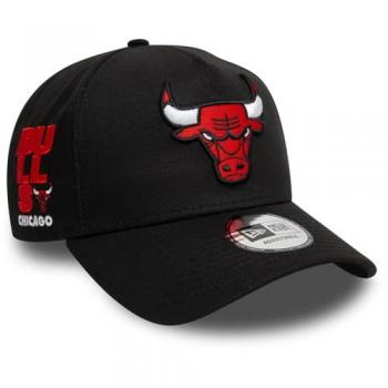 New Era Cap Chicago Bulls NBA Patch schwarz (9FORTY A‑Frame)