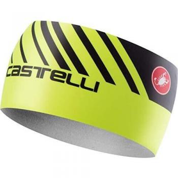 Castelli Headband Arrivo 3 Thermo Giallo Fluo Taglia Unica