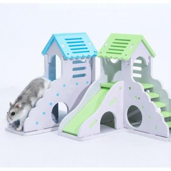 Escalera de Madera para Chinchillas y Cobayas