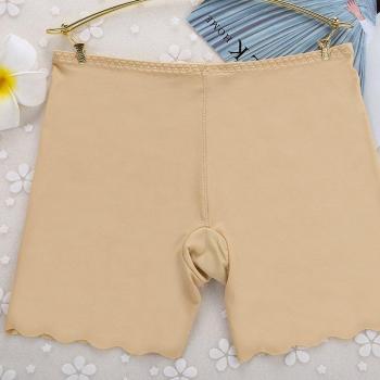Casual Solid Color Safety Shorts for Girls