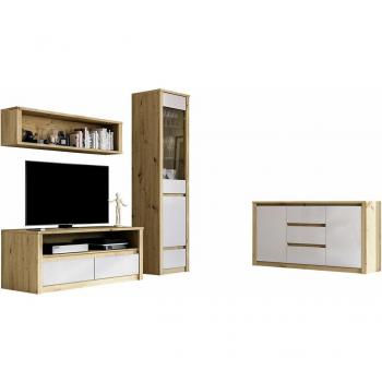 Set de Salón Parma C109: Aglomerado Laminado + Accesorios