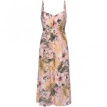 Lascana Apricot Bedrucktes Midikleid