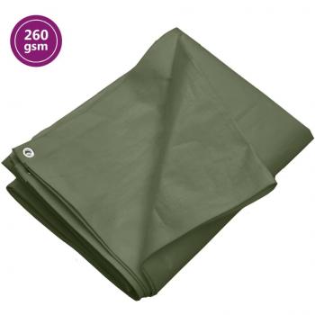 Telone Premium 260 g/m² 6x12 m Verde HDPE