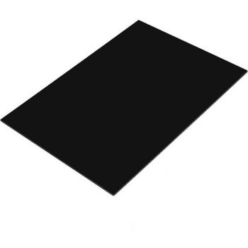 A4 Black Red Acrylic Sheet for Model Parts 210x297mm
