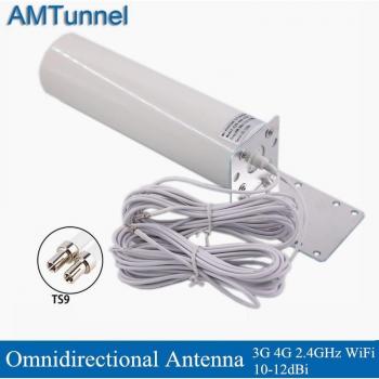 4G WiFi Antenna TS9 12dBi 2.4GHz with 5m Cable for HUAWEI E5377 E5573 E5577 E5787 E3276 E8372 ZTE MF823 Modem
