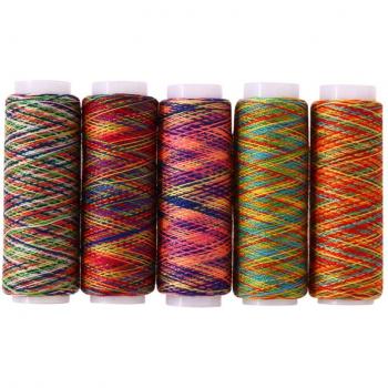 Hilo de Coser de Colores, 5 Piezas para DIY