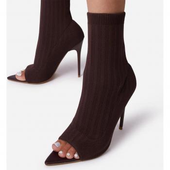 Damen Stiefel mit hohen Fersen für Partys