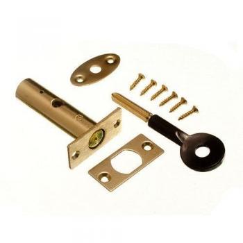Durable Door Bolt Lock Set with Star Key 60MM EB and Screws (20 Sets)