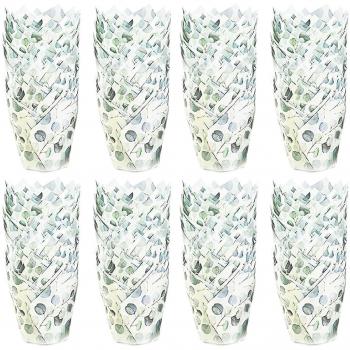 Lindas Tazas de Tulipán Eucalipto 200pcs