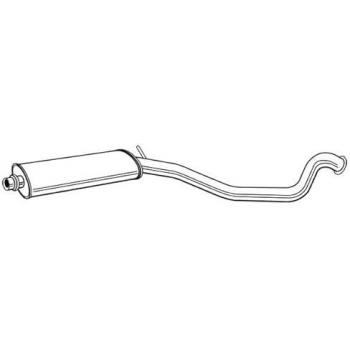 Mittelschalldämpfer für PEUGEOT PGS-365 von VEGAZ