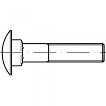 Edelstahl‑Rundschraube M12 × 140 mm – Vierkantansatz (DIN 603)