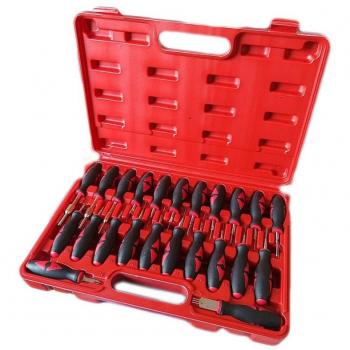 Kit 23 Pz Strumenti Per Rimozione Terminali Connettori Cablaggi Elettrici Auto