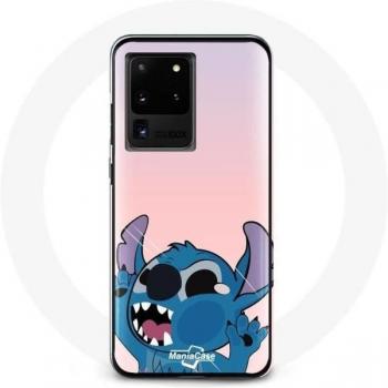 Samsung Galaxy S20 Ultra Pink Stitch Case