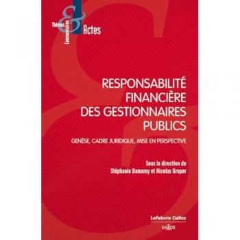 Responsabilité financière des gestionnaires publics