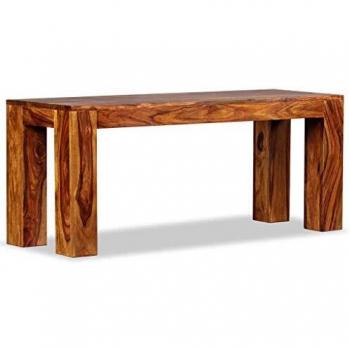 Banc en bois dur 110 x 35 x 45 cm (vidaXL)