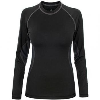 T-Shirt Thermique Femme Trespass Exploit, Noir, 2XL