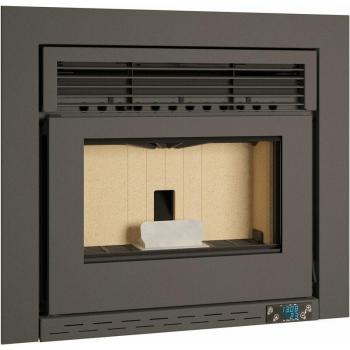Fiamma granulare Escalor acciaio 8kW A+ Poseidon