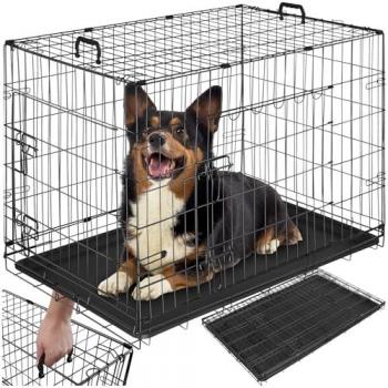 Tectake Foldable Dog Cage