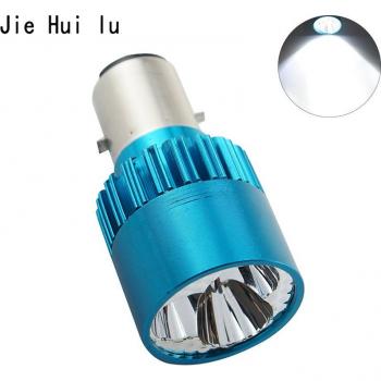 Faro LED de niebla para motocicleta H6 BA20D 9W 6000K