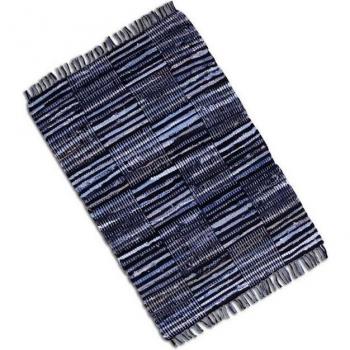 Stilvolle Fußabtreter aus Jeans