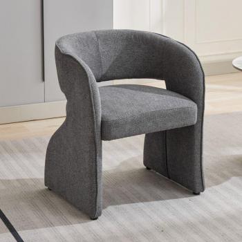 Poltrona 59×61×75 cm – Grigio Soft