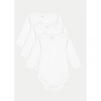 OVS 3er Set Baby Bodys Weiß