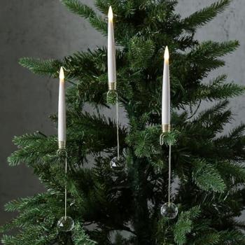 Marelida 10-flammige LED-Weihnachtsbaumkerzen – Fernbedienungslicht