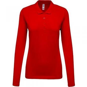 Polo Manches Longues Kariban Femme 100% Coton