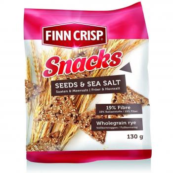 Finn Crisp Snacks Meersalz-Samen 130 g