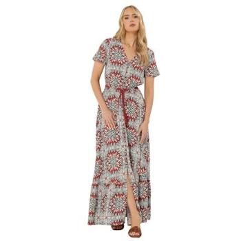 Tall Tile Print Maxi Dress – Burnt Orange