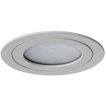 3er Set Einbauleuchten 8,5 cm Micro Linie in mattem Weiß