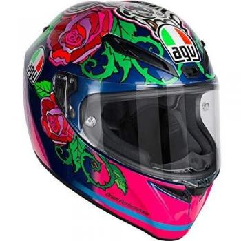 AGV Veloce S Casco Sportivo Nero Porpora 2016