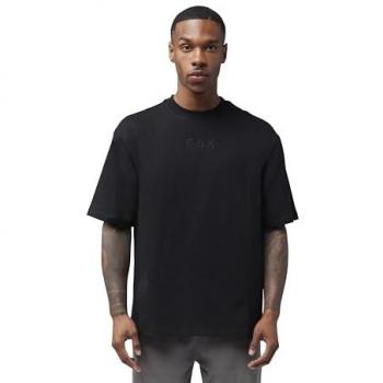 Fox Männer Shirt 24 Wörtermuster Ov Ss Schwarz (XL)