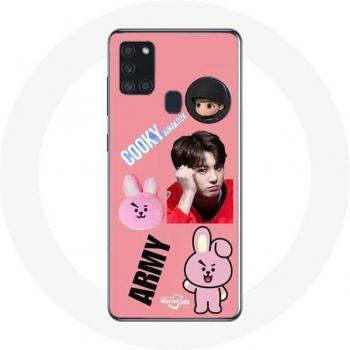 Coque Galaxy A21S – ARMY BT21 Groupe 5
